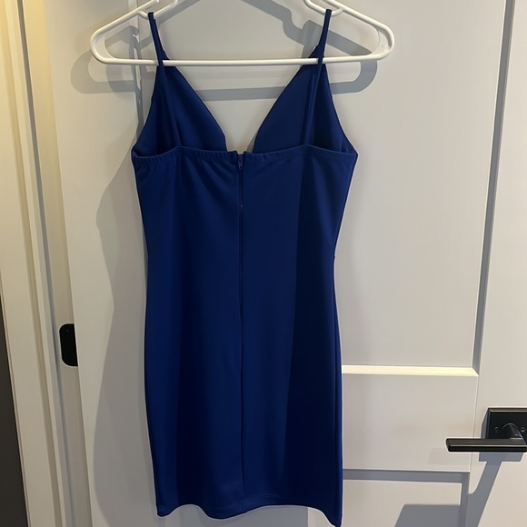 Blue short dress size small - Picture 3 of 3
